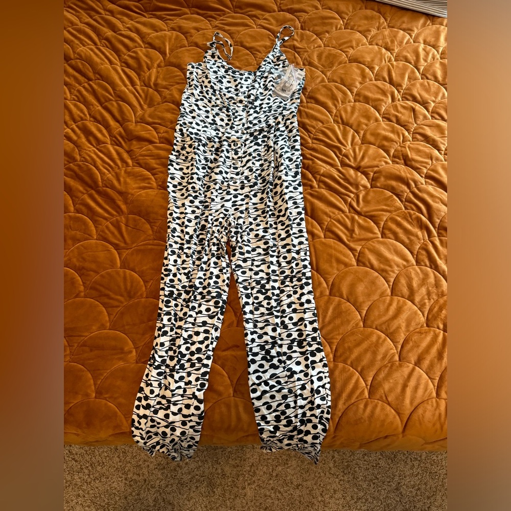 NWT- RVCA Tom Gerard edition - spotted jumpsuit
